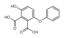 3-hydroxy-6-phenoxyphthalic acid结构式