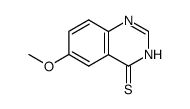 6-methoxy-3H-quinazoline-4-thione Structure