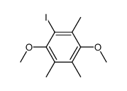 1-iodo-2,5-bis(methoxy)-3,4,6-trimethylbenzene Structure