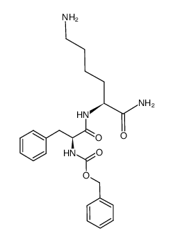 Cbz-L-Phe-L-Lys-NH2 Structure