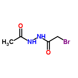 N’-Acetyl-2-Bromoacetohydrazide Structure