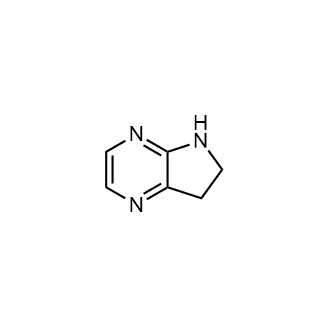 6,7-Dihydro-5H-pyrrolo[2,3-b]pyrazine Structure