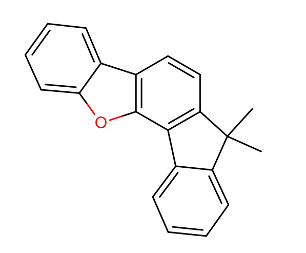 7,7-二甲基-7H-芴并[4,3-b]苯并呋喃图片
