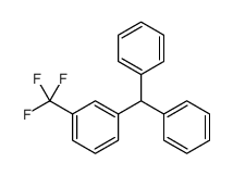 1-benzhydryl-3-(trifluoromethyl)benzene结构式