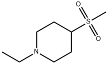 1-ethyl-4-(Methylsulfonyl)piperidine structure