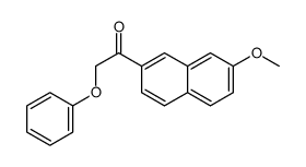 1-(7-methoxynaphthalen-2-yl)-2-phenoxyethanone结构式