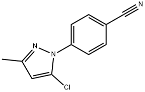 4-(5-氯-3-甲基-1H-吡唑-1-基)苯甲腈图片