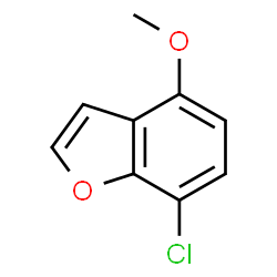 7-chloro-4-methoxy-benzofuran Structure
