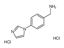 (4-(1H-Imidazol-1-yl)phenyl)methanamine dihydrochloride结构式