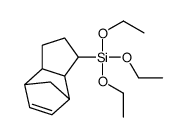 Silane, triethoxy(2,3,3a,4,7,7a-hexahydro-4,7-methano-1H-inden-1-yl) Structure