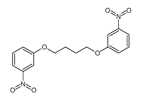 1-nitro-3-[4-(3-nitrophenoxy)butoxy]benzene Structure