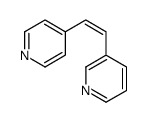 (E)-3-[2-(4-pyridyl)vinyl]pyridine Structure