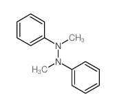 Hydrazine,1,2-dimethyl-1,2-diphenyl-结构式