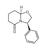 (3R,8aR)-5-oxo-3-phenyl-2,3,6,7,8,8a-hexahydro-5H-oxazolo[3,2-a]pyridine Structure