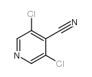 3,5-二氯-4-氰基吡啶结构式