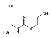 2-aminoethyl N'-methylcarbamimidothioate,dihydrobromide Structure