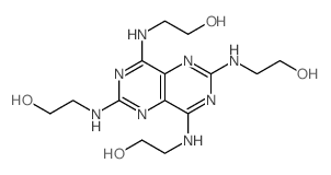 Ethanol,2,2',2'',2'''-(pyrimido[5,4-d]pyrimidine-2,4,6,8-tetrayltetraimino)tetrakis-(9CI) Structure