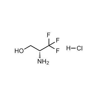 (R)-2-Amino-3,3,3-Trifluoropropan-1-Ol Hydrochloride structure