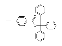 trityl 4-ethynylbenzoate结构式