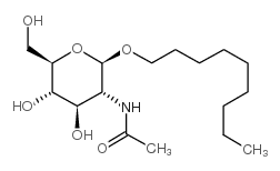 壬基-2-乙酰氨基-2-脱氧-β-D-葡萄糖苷图片