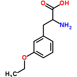 2-氨基-3-(3-乙氧基苯基)丙酸结构式