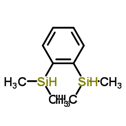 p-Bis(dimethylsilyl)benzene structure