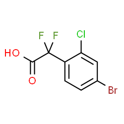 2-(4-bromo-2-chlorophenyl)-2,2-difluoroacetic acid picture