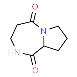 1H-Pyrrolo[1,2-a][1,4]diazepine-1,5(2H)-dione,hexahydro-(9CI) structure