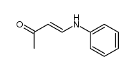 (E)-4-(phenylamino)but-3-en-2-one Structure