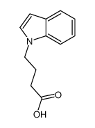 4-(1H-Indol-1-yl)butanoic acid Structure