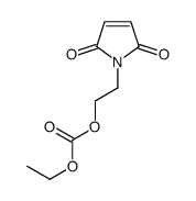 2-(2,5-dioxopyrrol-1-yl)ethyl ethyl carbonate Structure