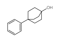 Bicyclo[2.2.2]octan-1-ol,4-phenyl-结构式