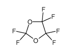 2,2,4,4,5,5-hexafluoro-1,3-dioxolane结构式