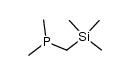 (trimethyl-silyl)-methyl-dimethyl-phosphine Structure