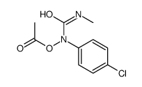 NACETOXYN4CHLOROPHENYLNMETHYLUREA Structure