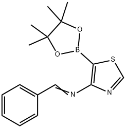 4-(N-Phenylmethylene)thiazole-5-boronic acid pinacol ester picture