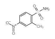 Benzenesulfonamide,2-methyl-4-nitro-结构式