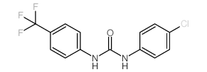 1-(4-Chlorophenyl)-3-[4-(trifluoromethyl)phenyl]urea结构式