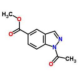 1-乙酰基-1H-吲唑-5-甲酸甲酯图片
