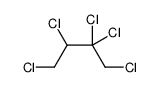 1,2,2,3,4-pentachlorobutane Structure