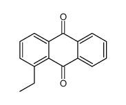 1-Ethyl-9,10-anthraquinone structure