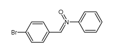 N-phenyl-α-(4-bromophenyl)nitrone Structure