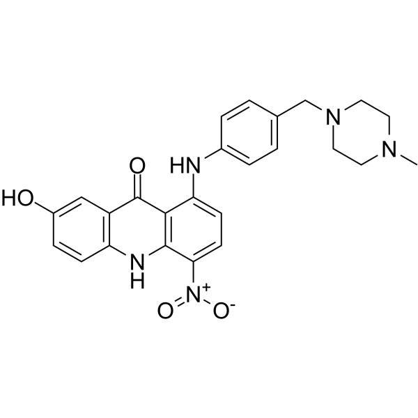 Topoisomerase II inhibitor 4结构式