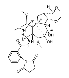 lycaconitine结构式