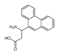 3-氨基-3-菲-9-丙酸结构式