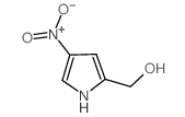 (4-硝基-1H-吡咯-2-基)甲醇结构式