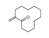 2-methylidenecyclododecan-1-one结构式