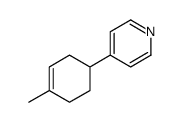 4-(4-methylcyclohex-3-en-1-yl)pyridine结构式