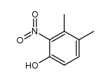 3,4-dimethyl-2-nitrophenol Structure