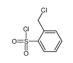 2-(chloromethyl)benzenesulfonyl chloride Structure